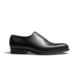 Flore One Cut Oxford Shoe [Men Dark grey shaded calfskin]