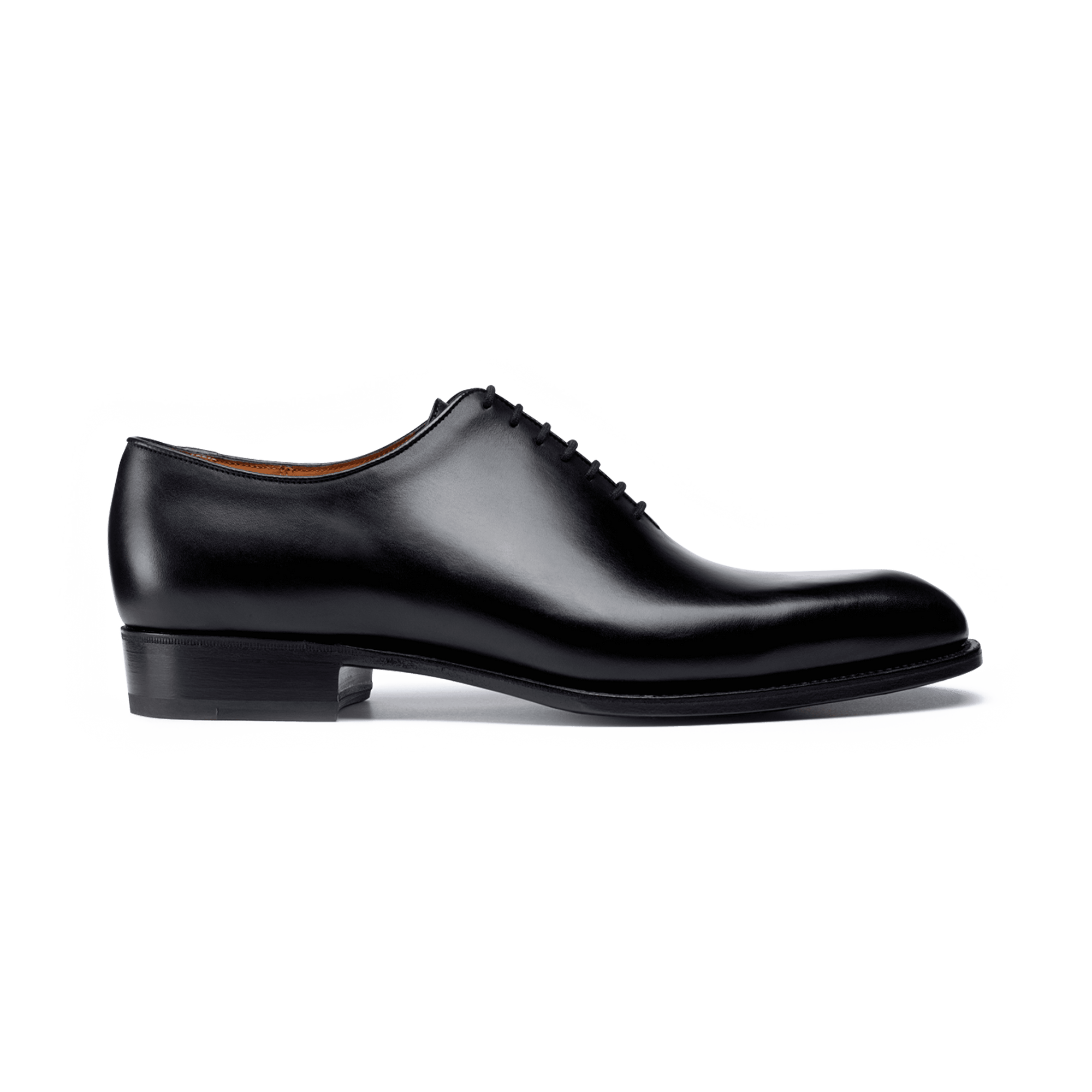 Richelieu cycliste Claridge [Homme cuir lisse noir]
