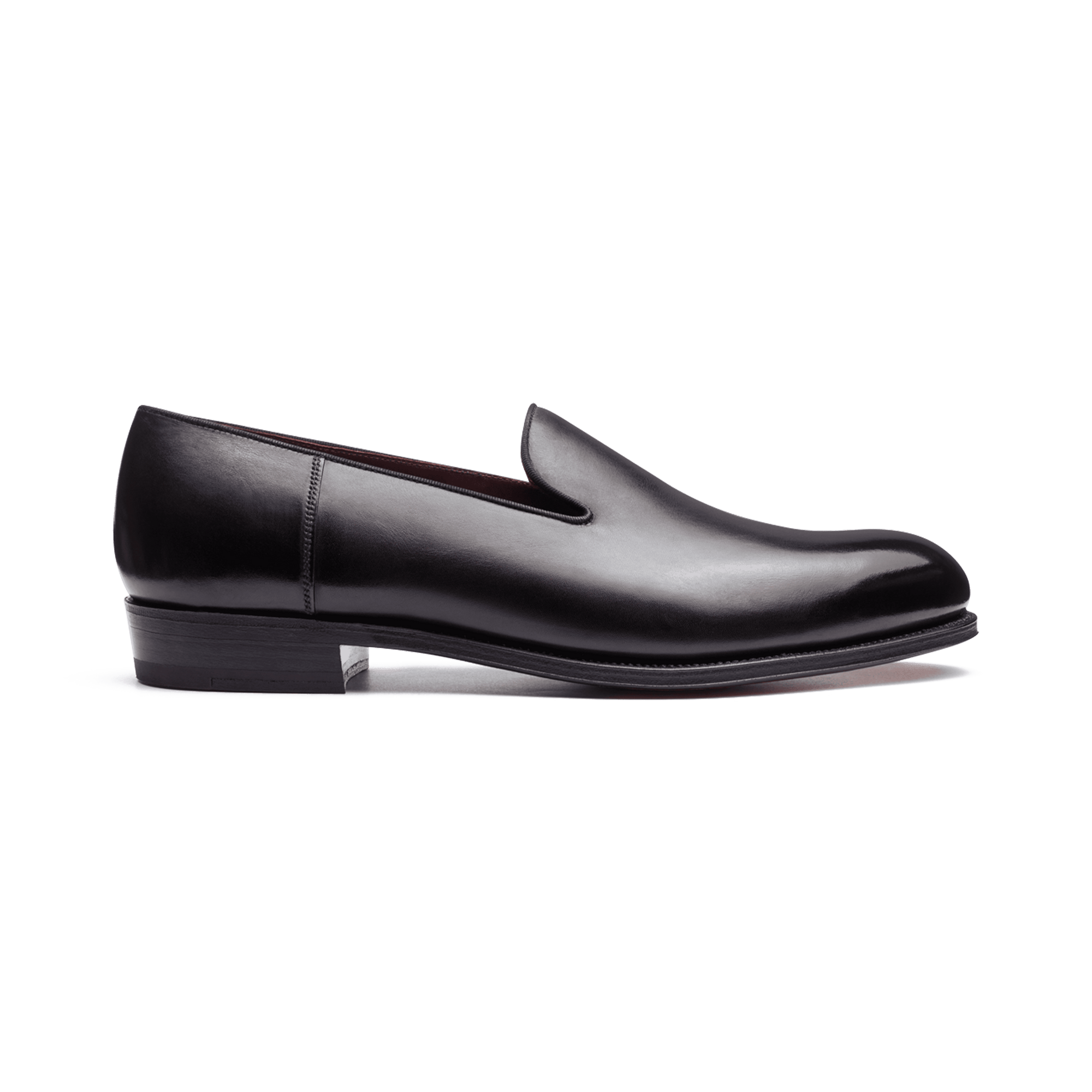 Ultra Loafer[Men Black tamponato finish calfskin]