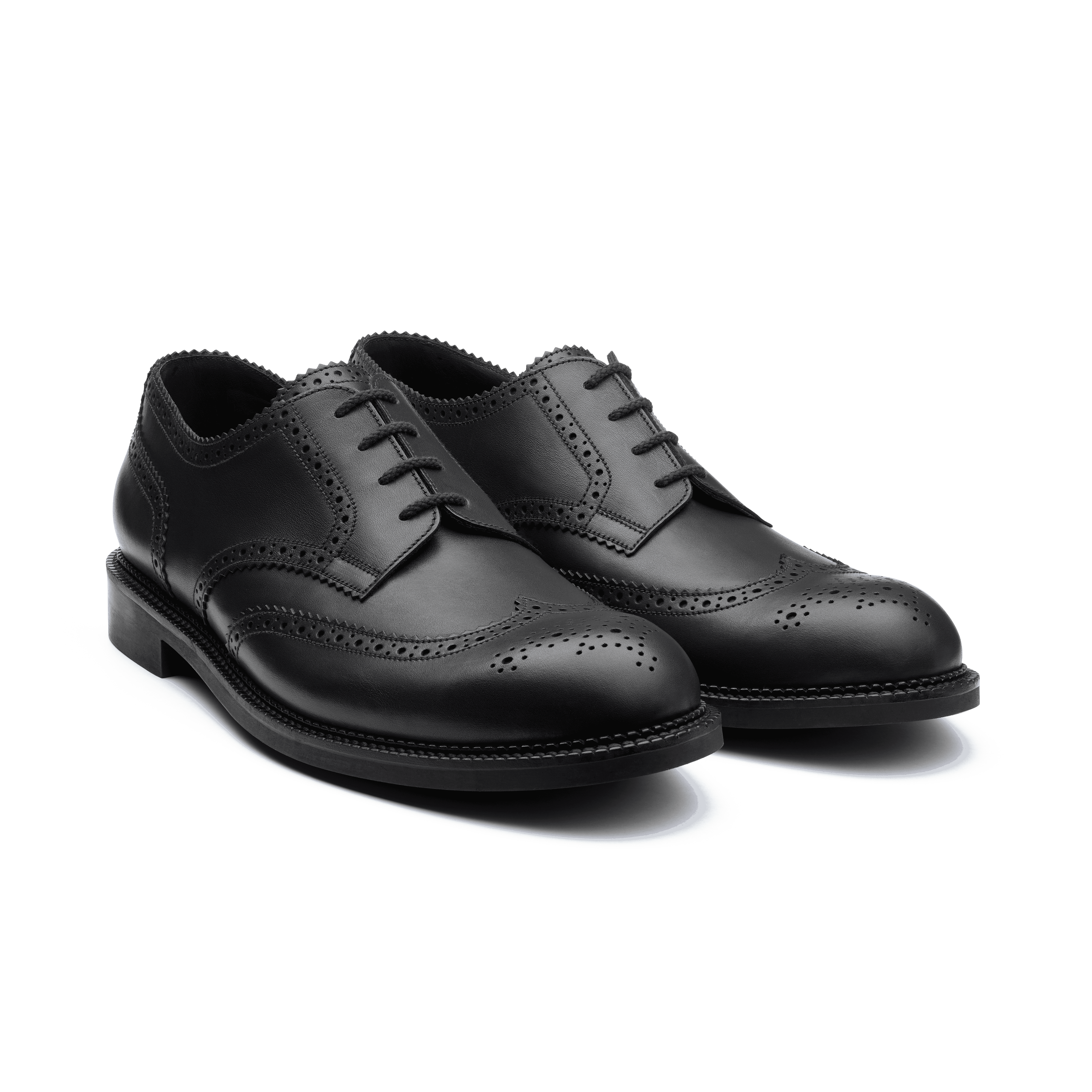 Perforated 2025 derby shoes