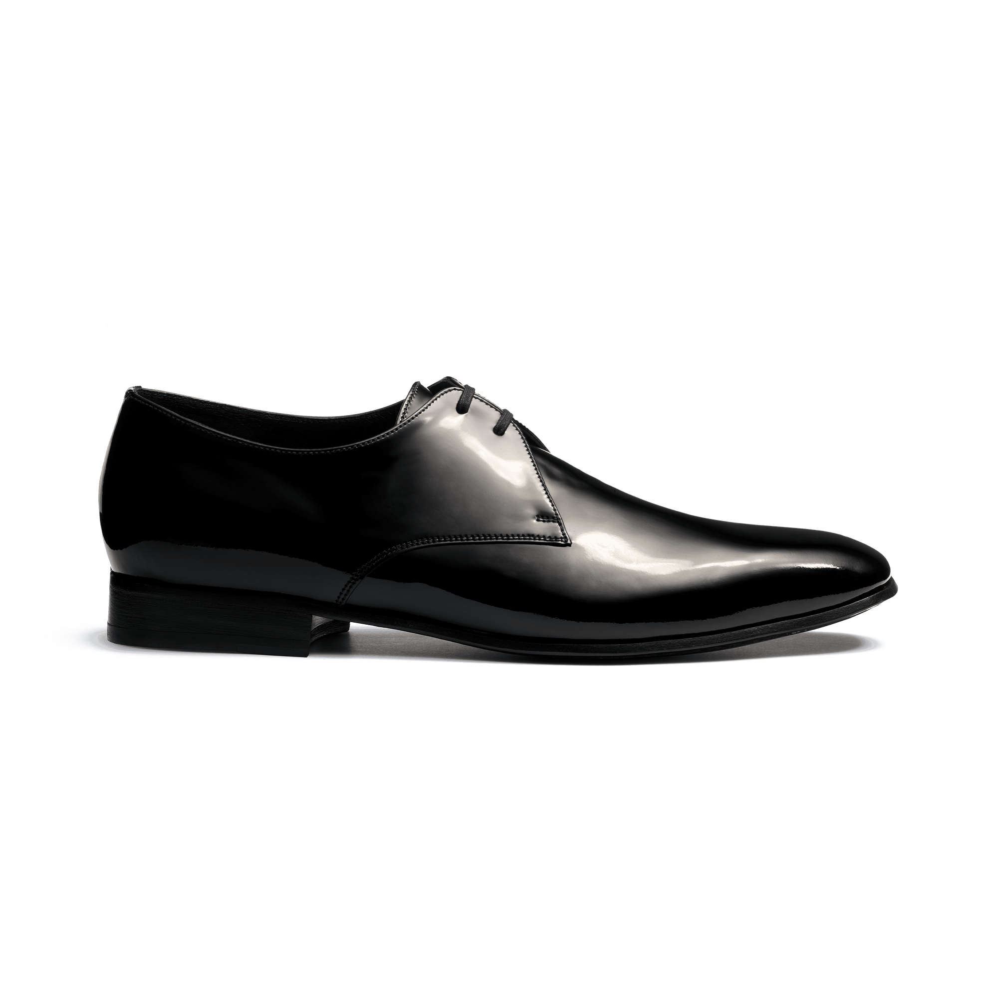 Derby Cannes [homme cuir vernis noir]