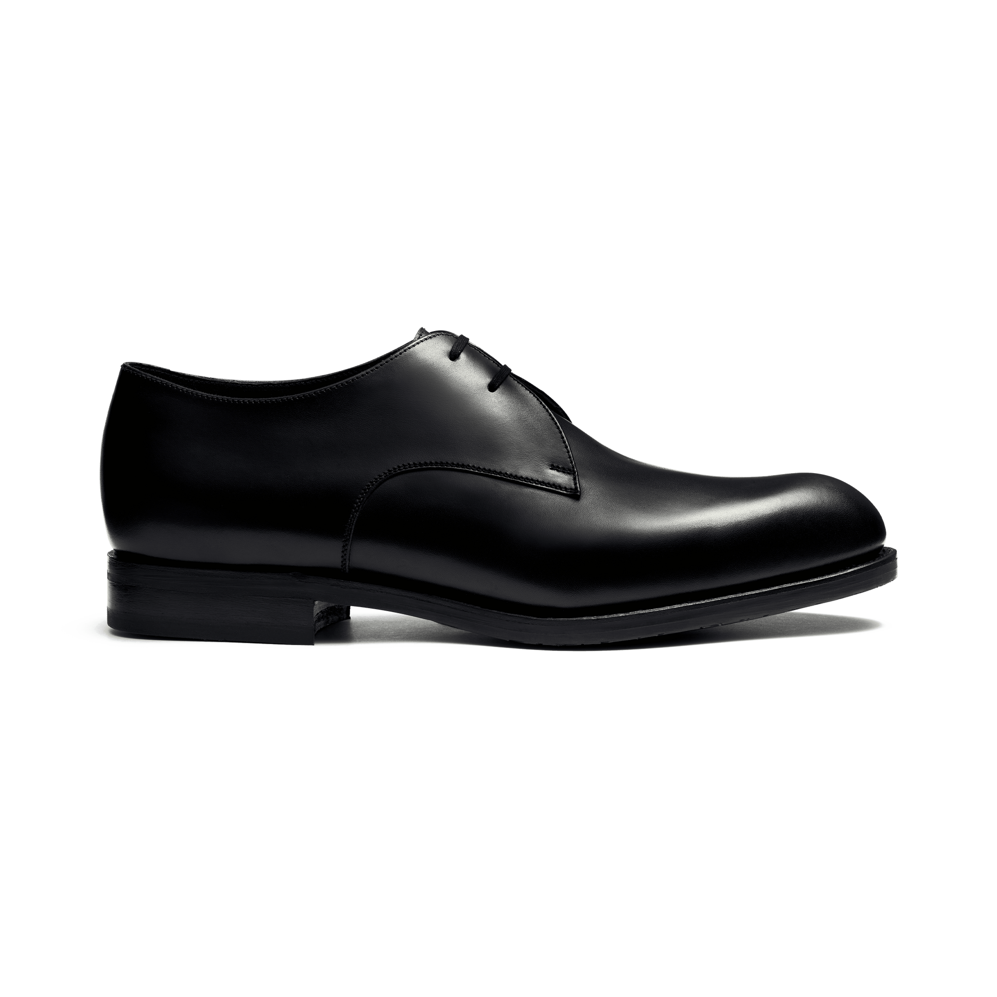 Edouard Derby with Rubber Sole[Men Black boxcalf]
