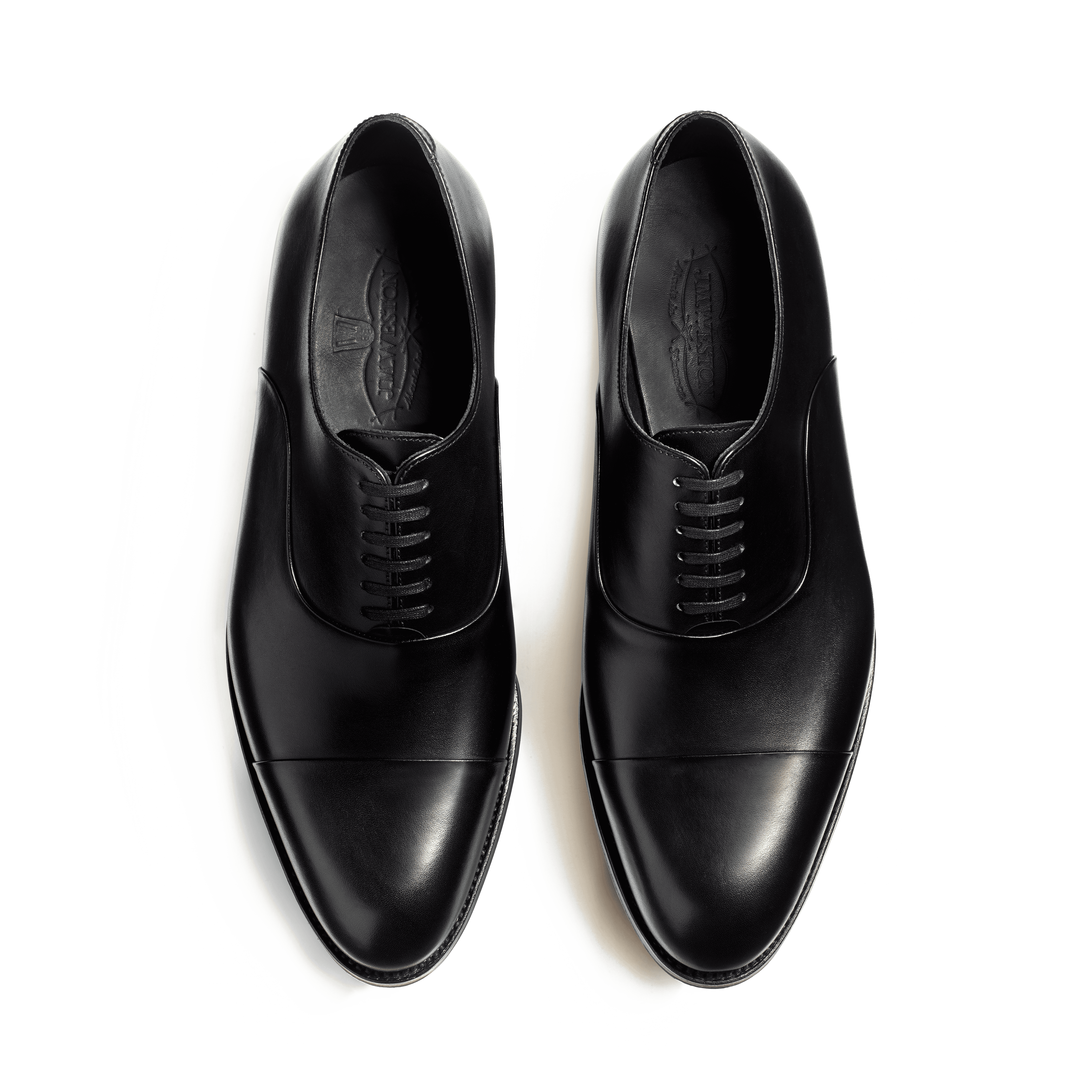 Men's Edouard Cap-Toe Oxford Shoe Black Leather | J.M. Weston Men's Edouard Cap-Toe Oxford Shoe Black Leather | J.M. Weston