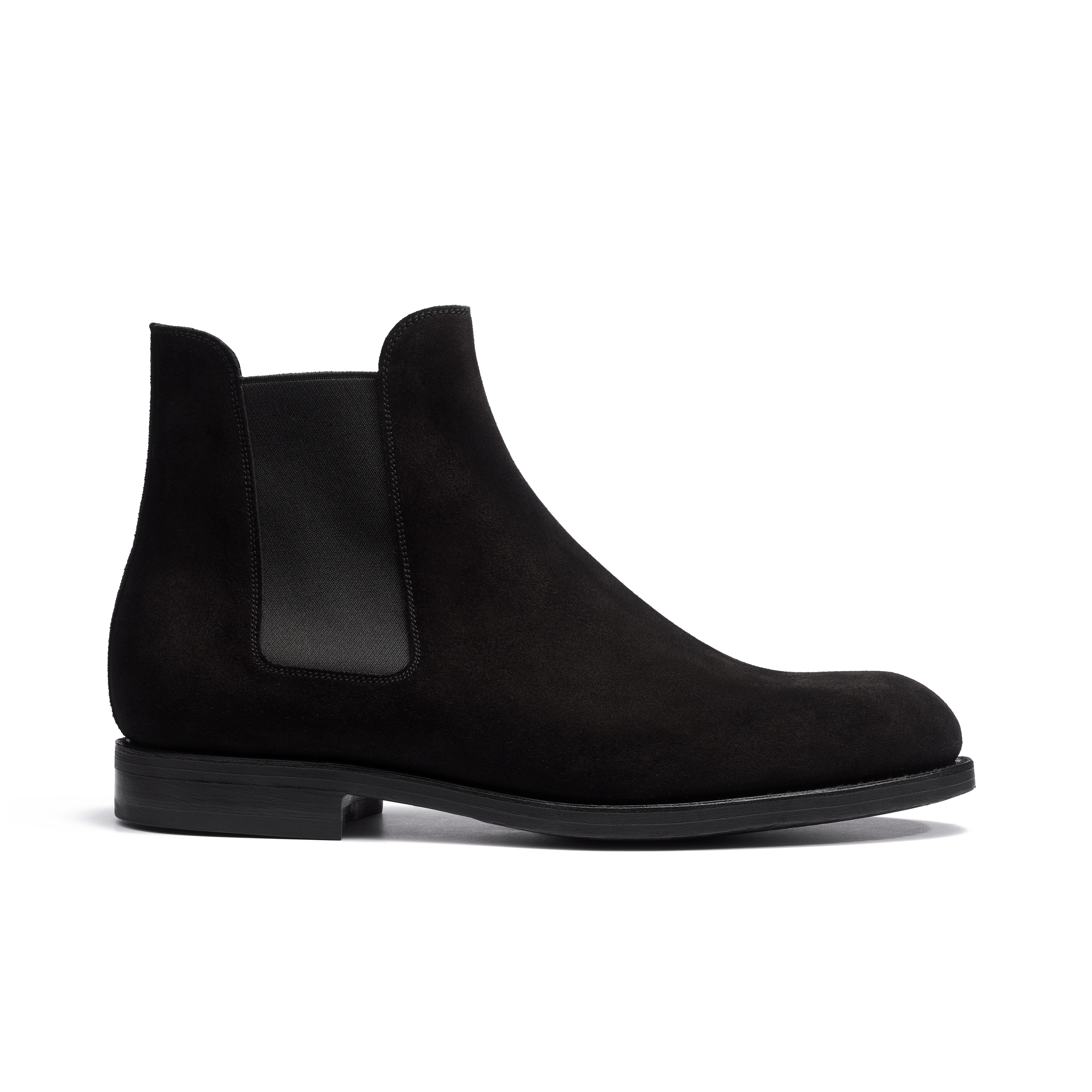 Boots top velours noir