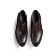 Edouard Cap-Toe Oxford Shoe [Men Brown soft calfskin with patina]