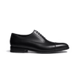 West Cap-toe Oxford Shoe[Men Black soft calfskin]