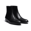 West Ankle Boot With Zip[Men Black soft calfskin]