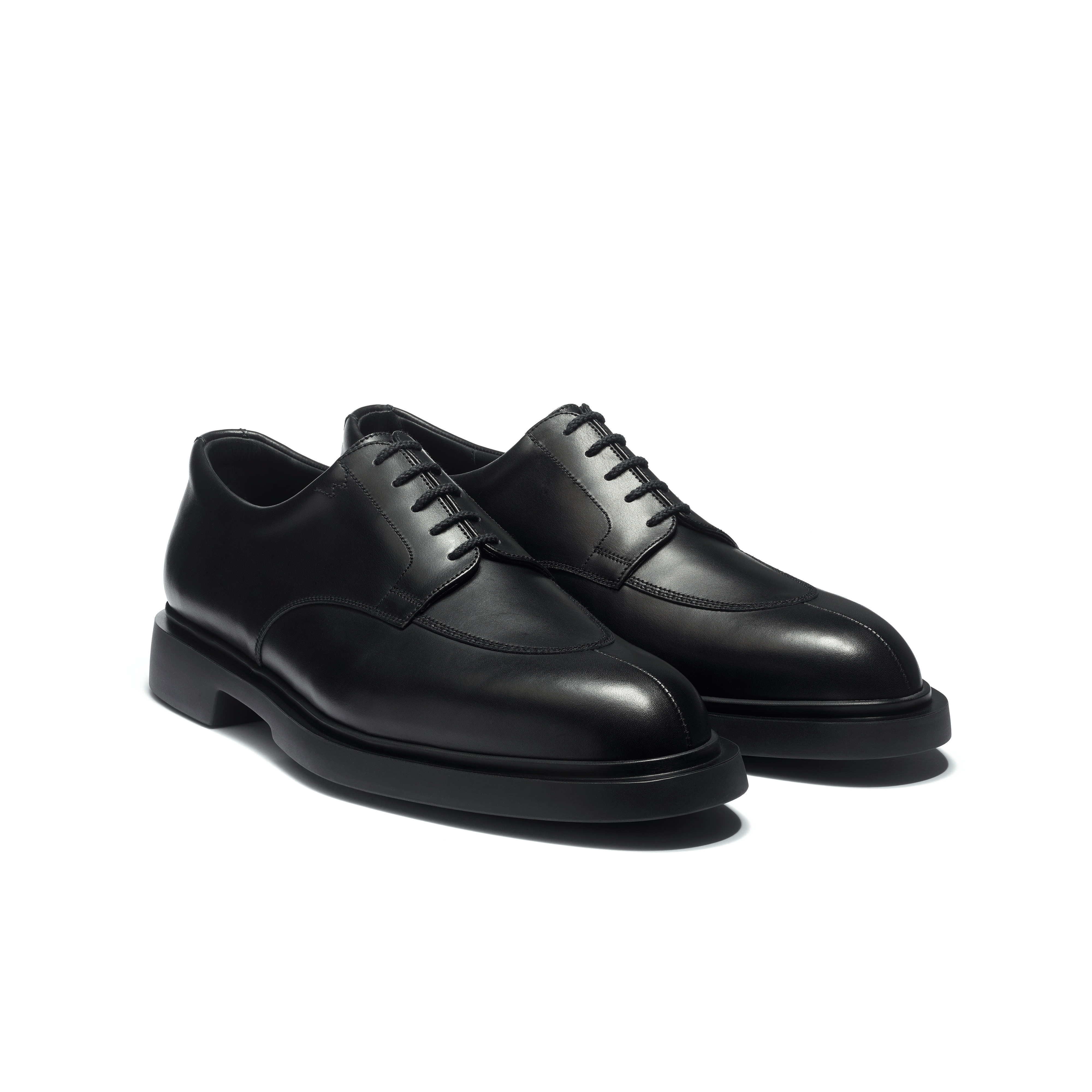 Men's Black Leather Walker Half-Hunt Derby – J.M. Weston Men's Black Leather Walker Half-Hunt Derby – J.M. Weston