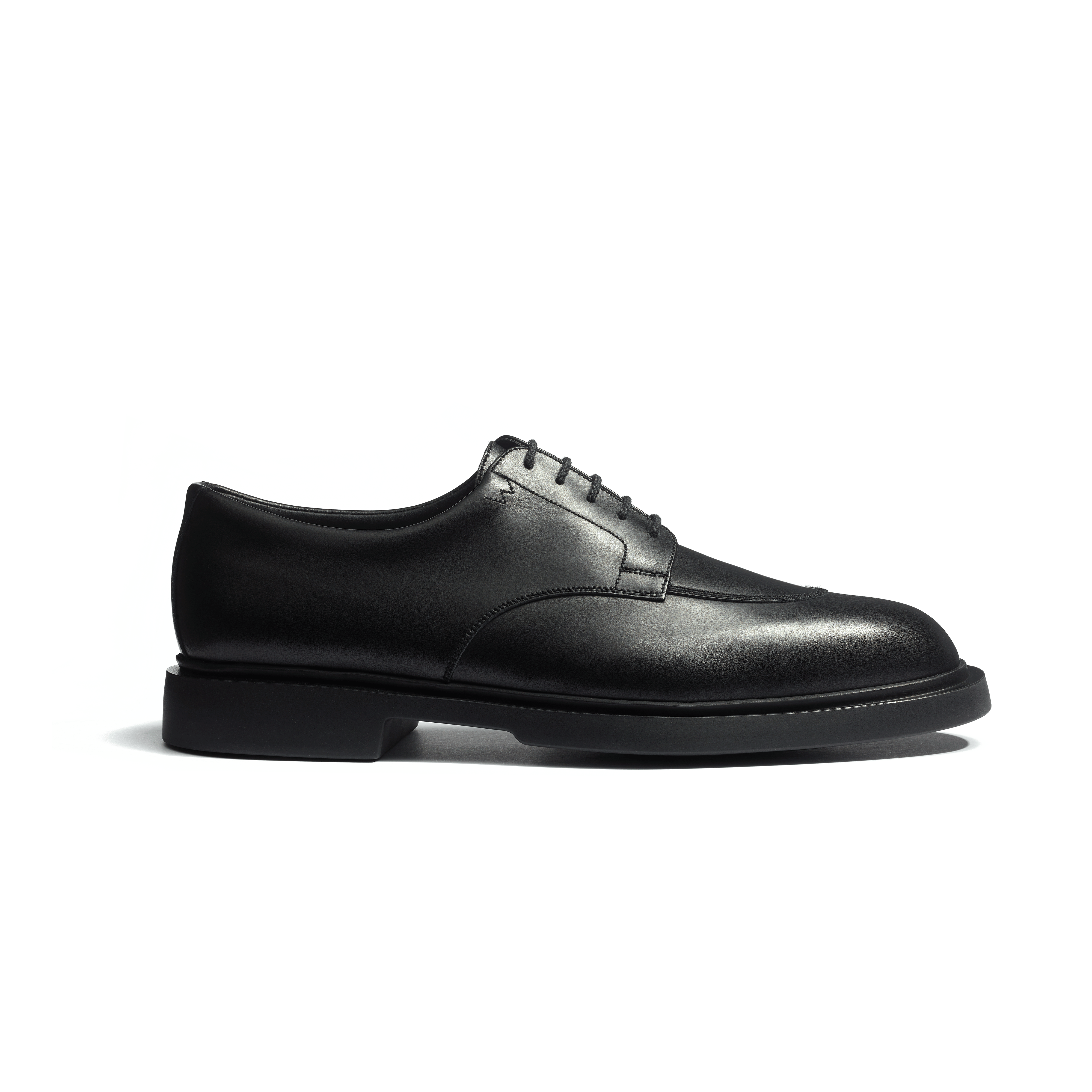 Men's Black Leather Walker Half-Hunt Derby – J.M. Weston Men's Black Leather Walker Half-Hunt Derby – J.M. Weston