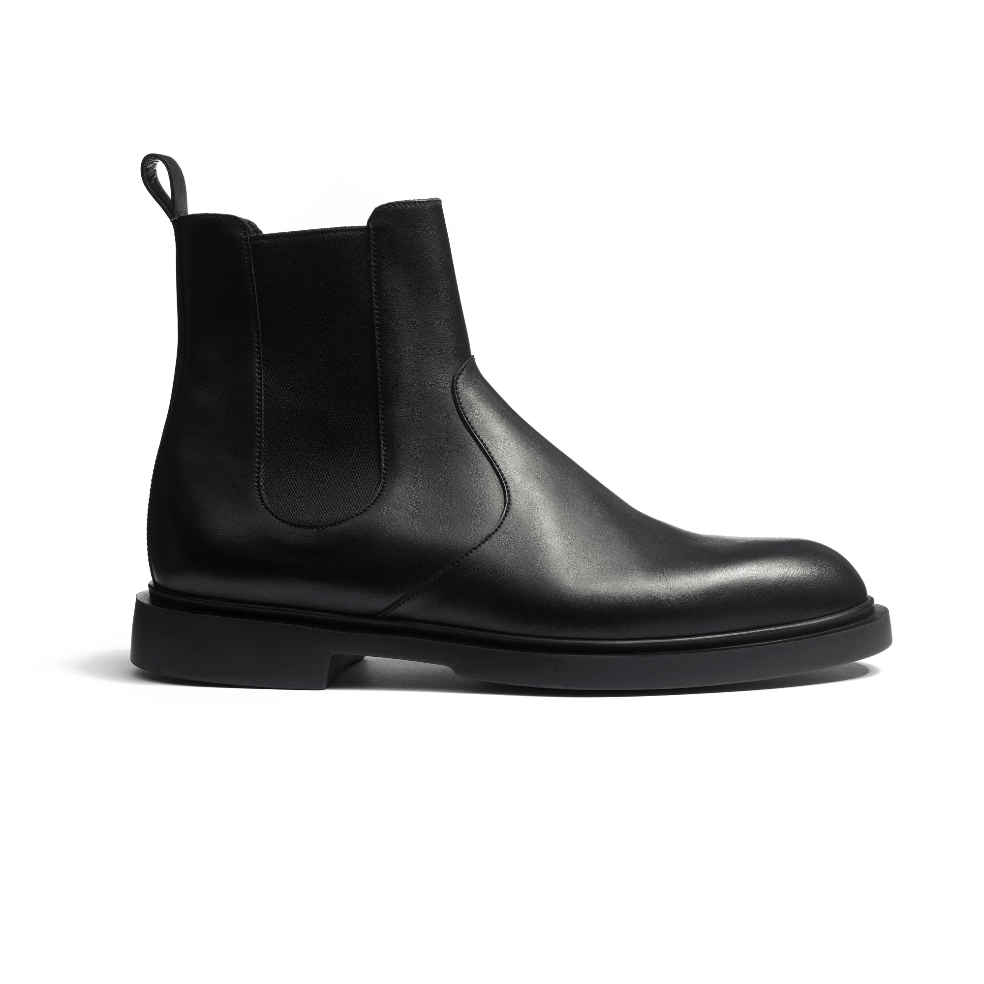 Walker Chelsea Boots [Men Black soft calfskin]