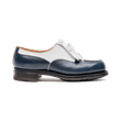 Golf Derby[Women Blue and White boxcalf]