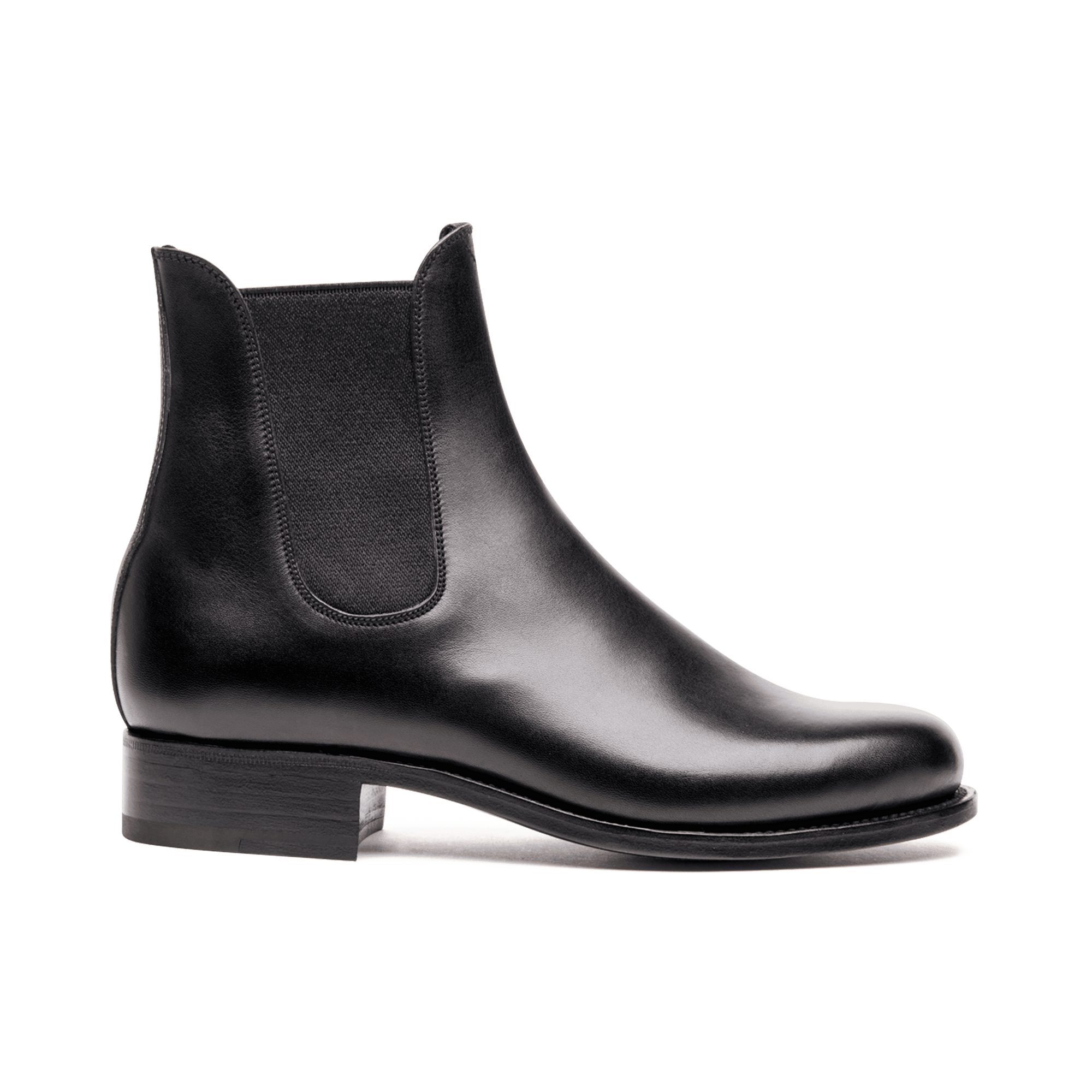 Bottine Cambre [femme cuir lisse noir]