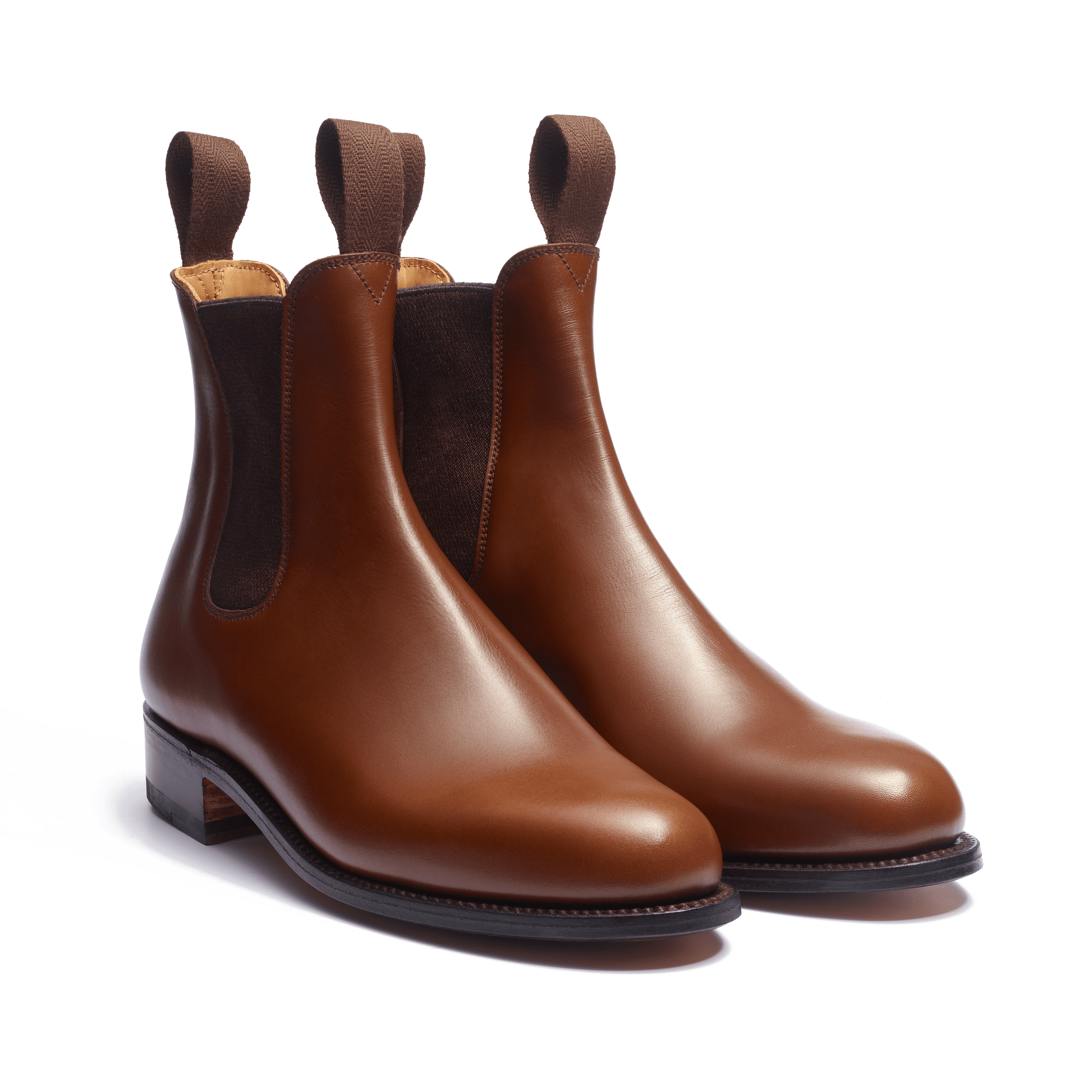 Women's Brown Leather Chelsea Boot | J.M. Weston Women's Brown Leather Chelsea Boot | J.M. Weston