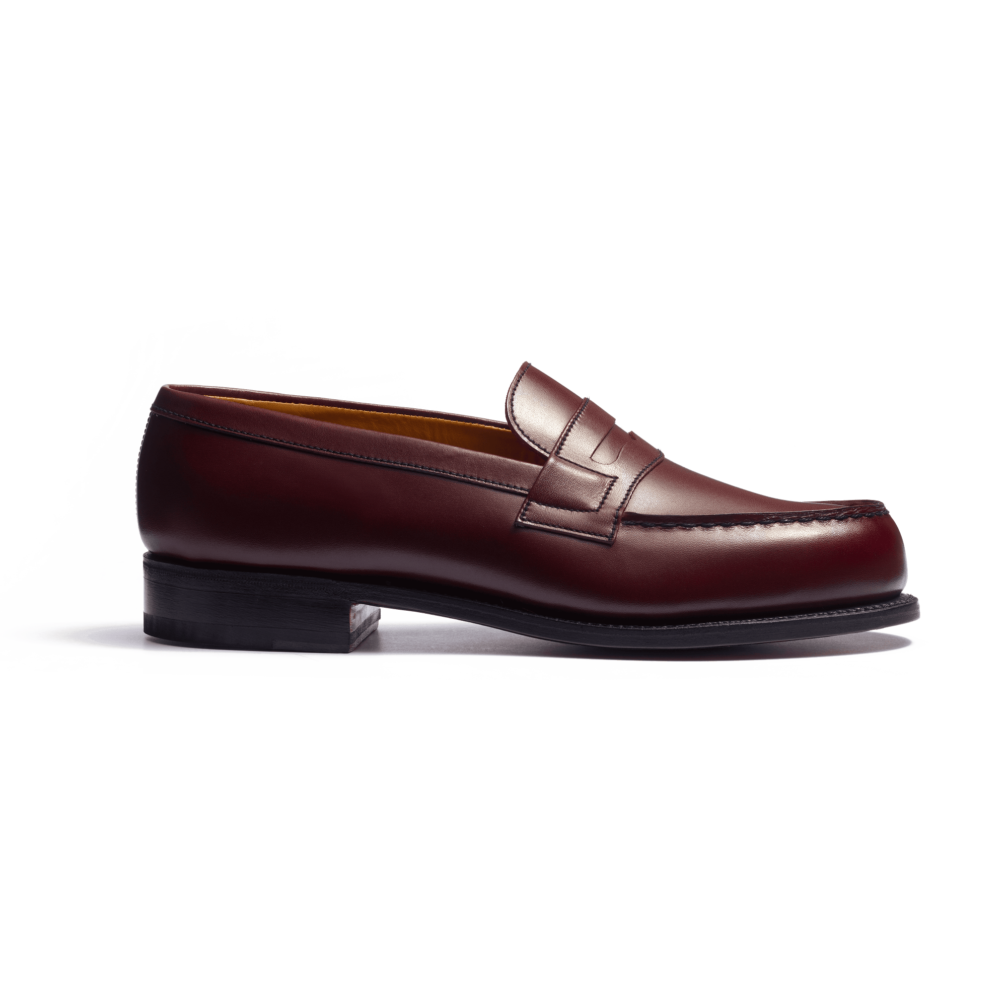Mocassin 180 [femme cuir lisse bordeaux toucan]