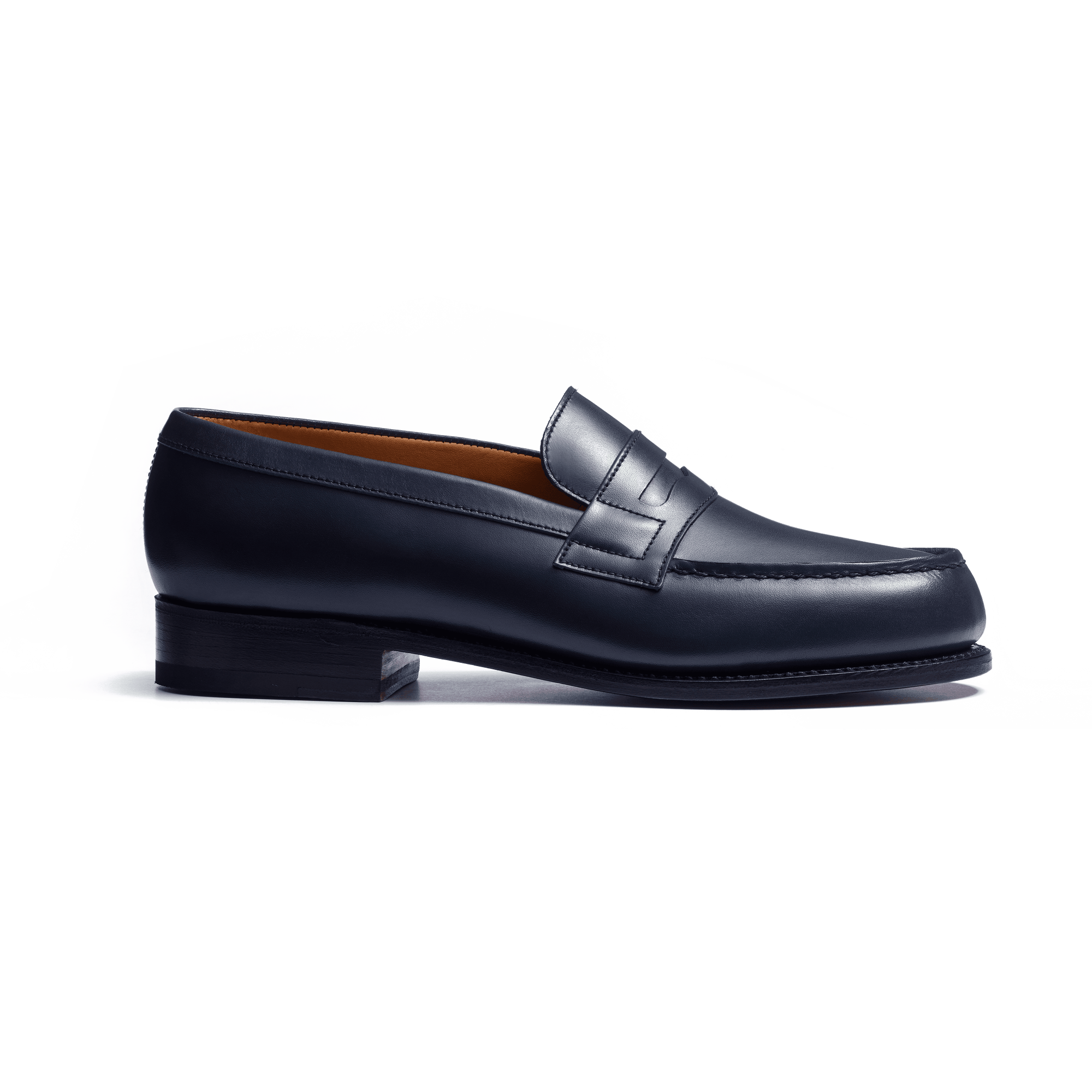 Mocassin 180 [femme cuir lisse bleu]