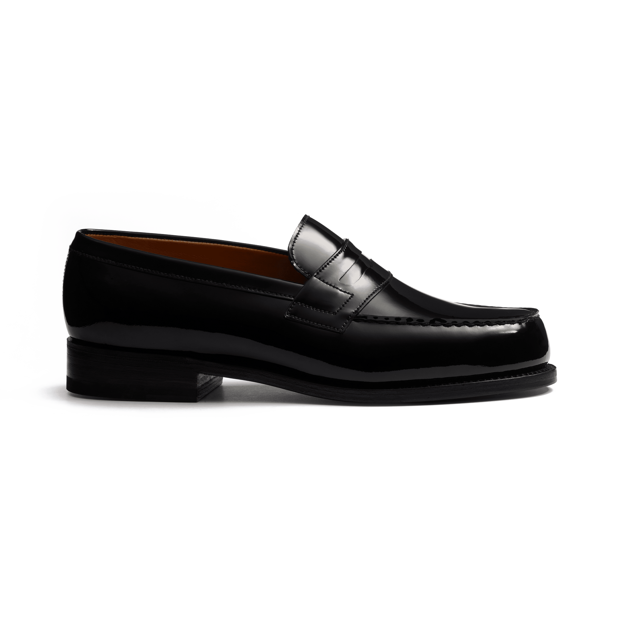 Mocassin 180 [femme cuir vernis noir]