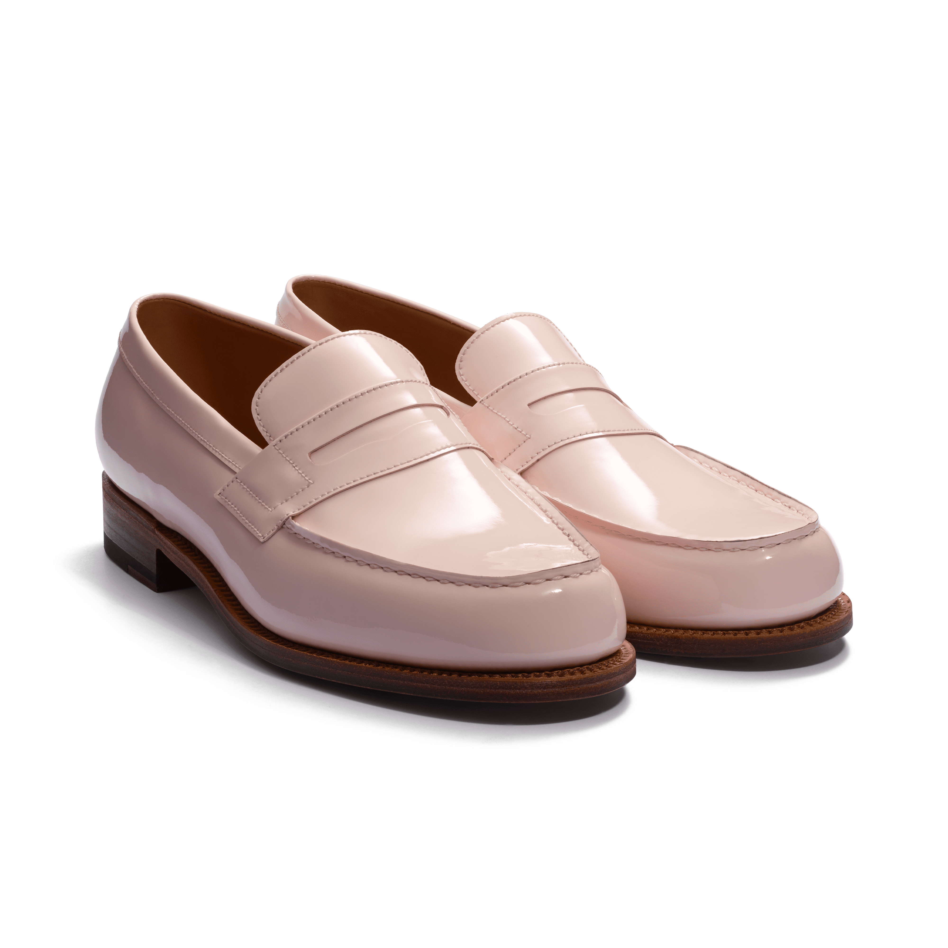 Women s Pink Patent Leather 180 Loafer J.M. Weston