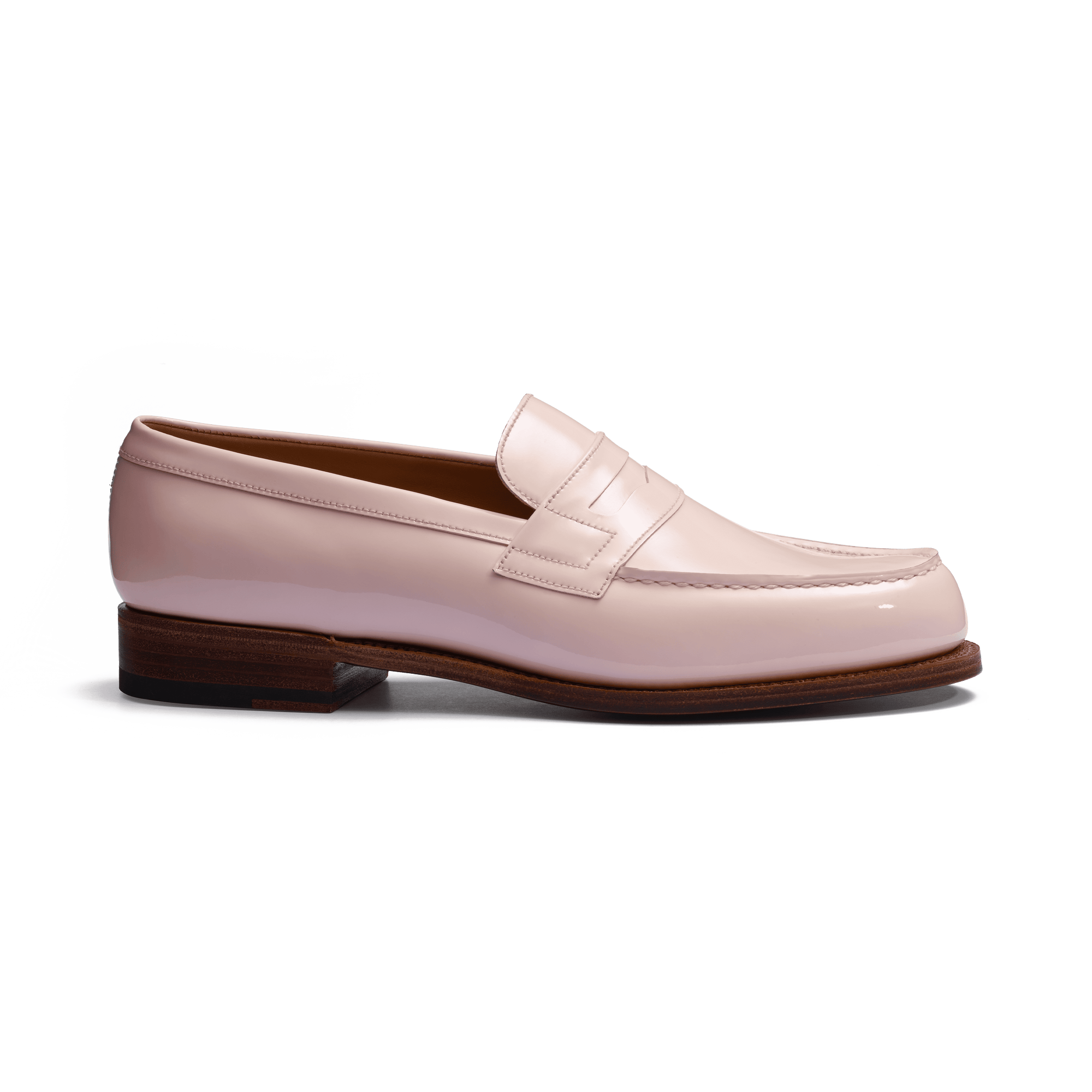 Mocassin 180 [femme cuir vernis rose]