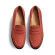 180 Loafer[Women Terra cotta suede goat leather]