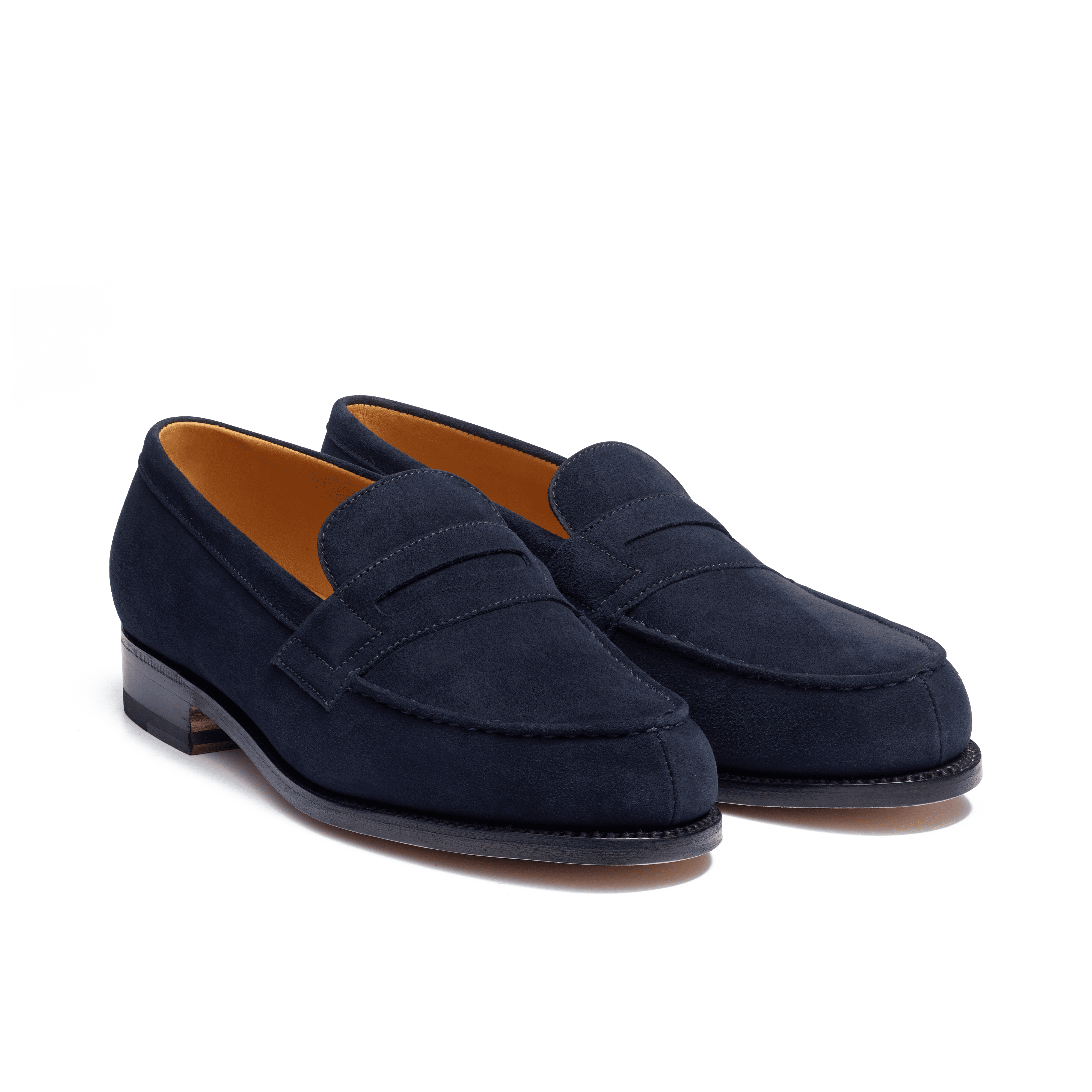 Women's Blue Suede 180 Loafer – J.M. Weston Women's Blue Suede 180 Loafer – J.M. Weston