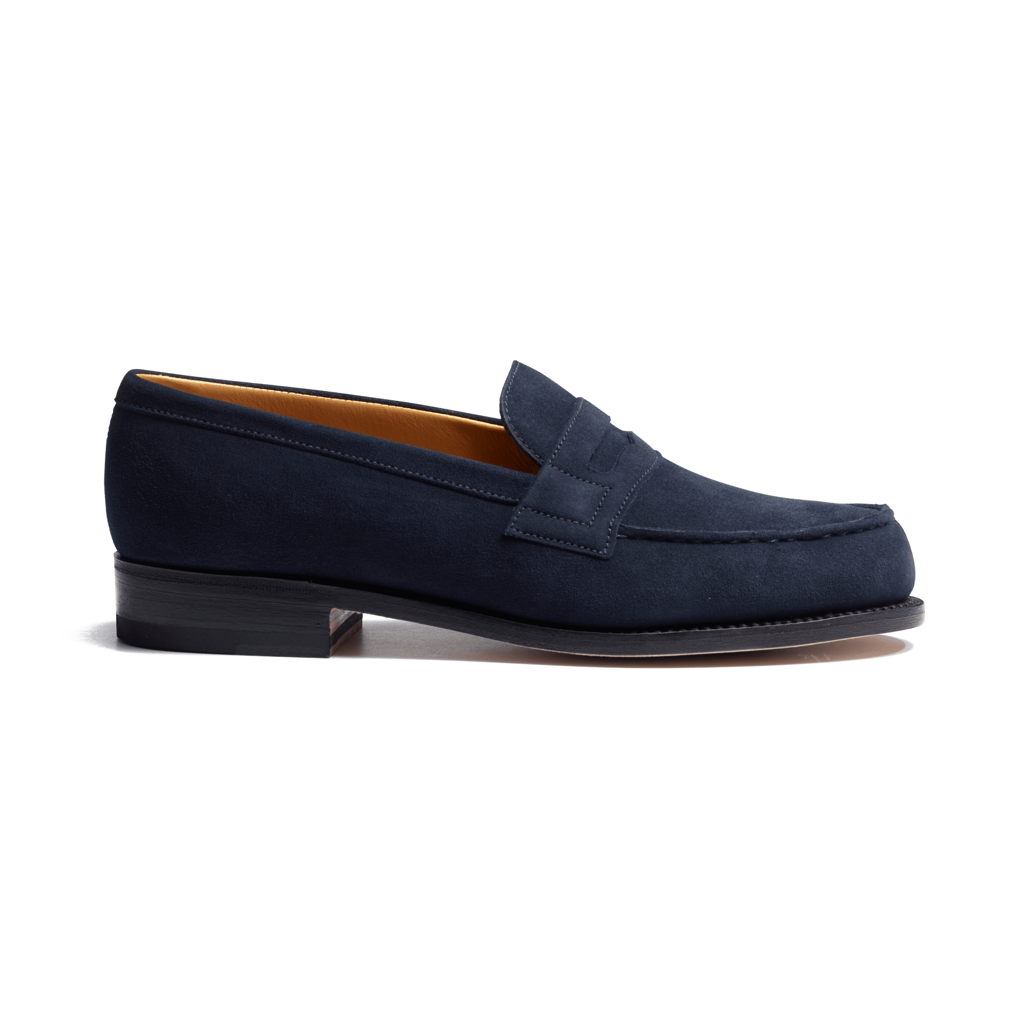 Mocassin 180 [femme velours bleu marine]