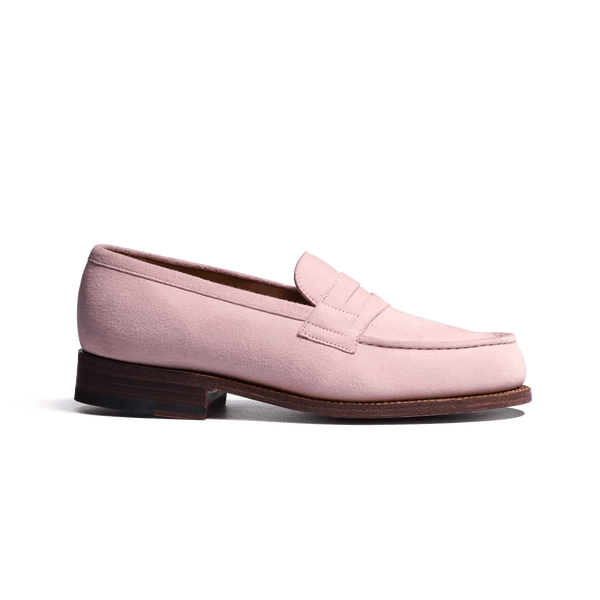 Women's Pink Suede Leather 180 Loafer – J.M. Weston