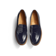 180 Loafer [Women Navy blue patent calfskin] 