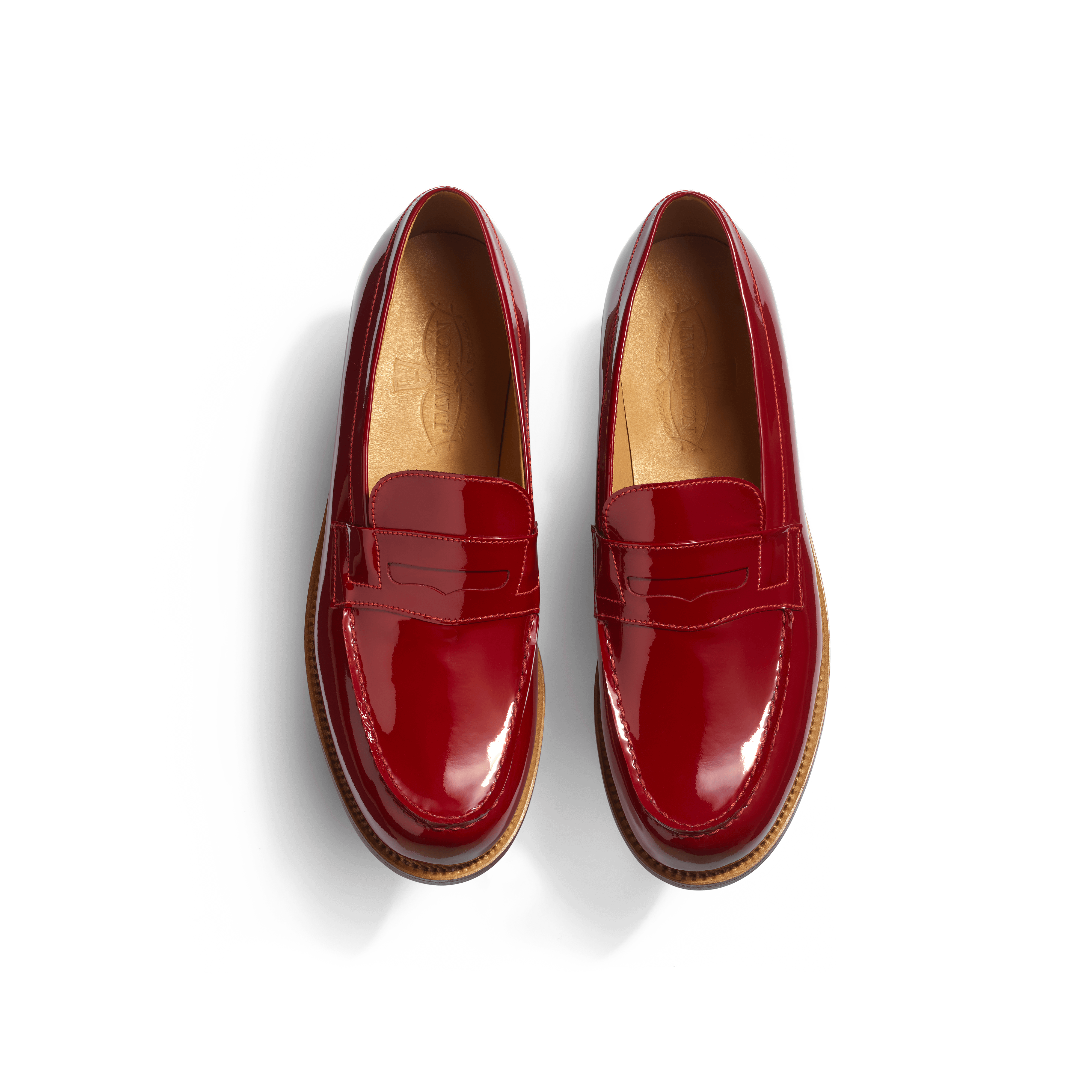 Women's Red patent calfskin 180 Loafer – J.M. Weston