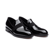 Tuxedo Loafer [Women Black patent calfskin]