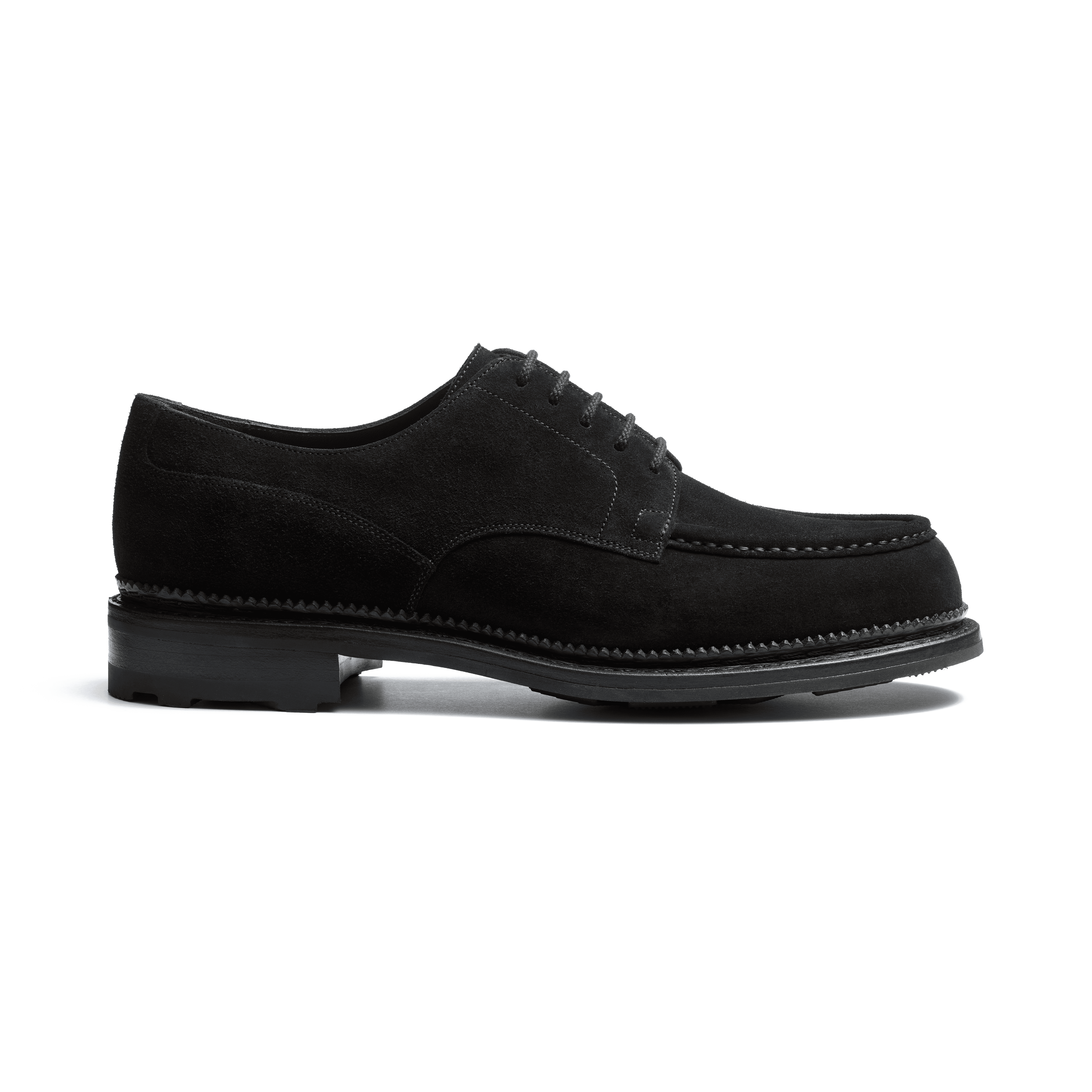 Men's Black Suede Eugène Golf Derby | J.M. Weston Men's Black Suede Eugène Golf Derby | J.M. Weston