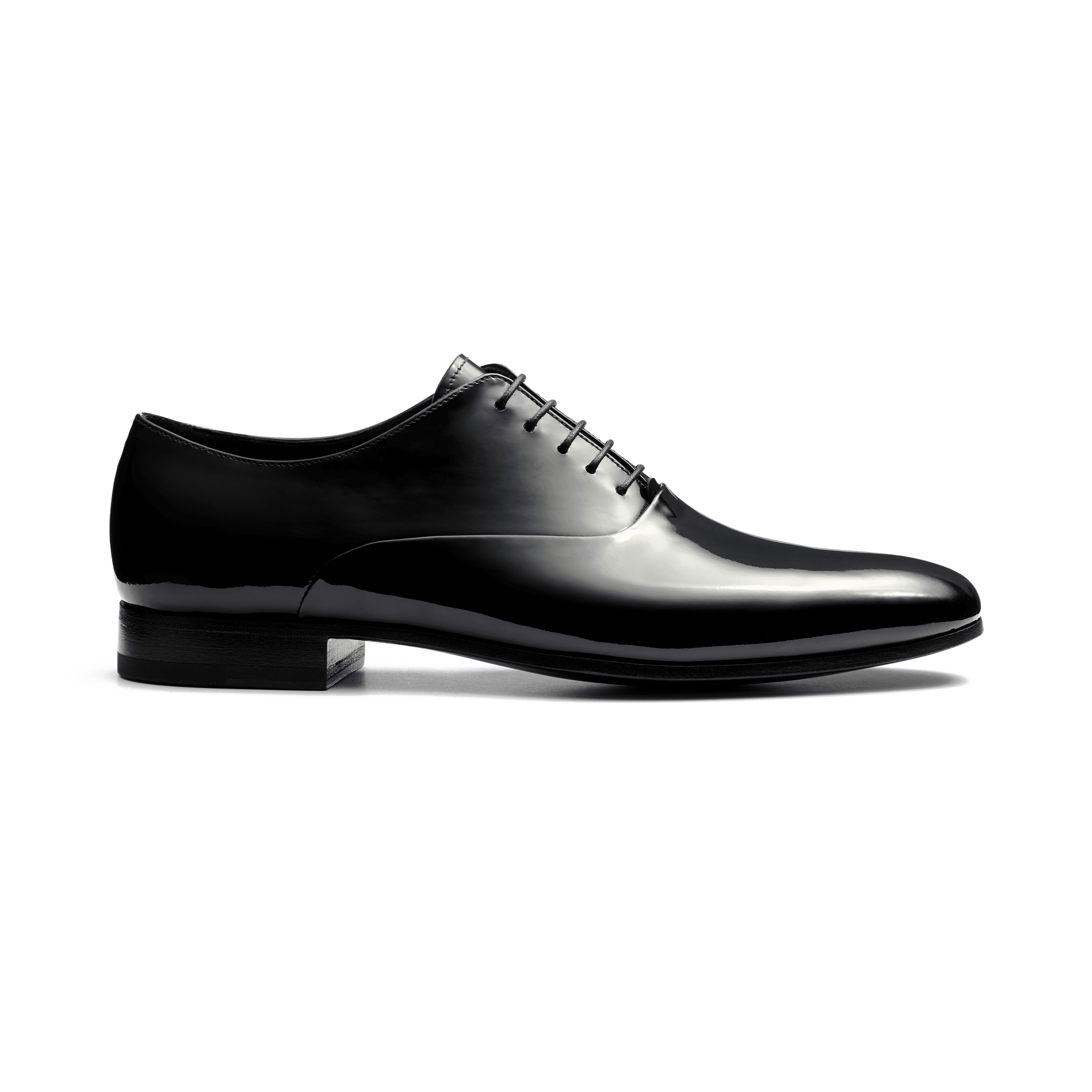 Albi Oxford[Men Black patent calfskin]