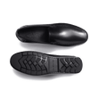 Ajaccio Car Shoe[Men Black soft calfskin]