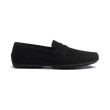 Ajaccio Car Shoe with Strap[Men Black suede calfskin]