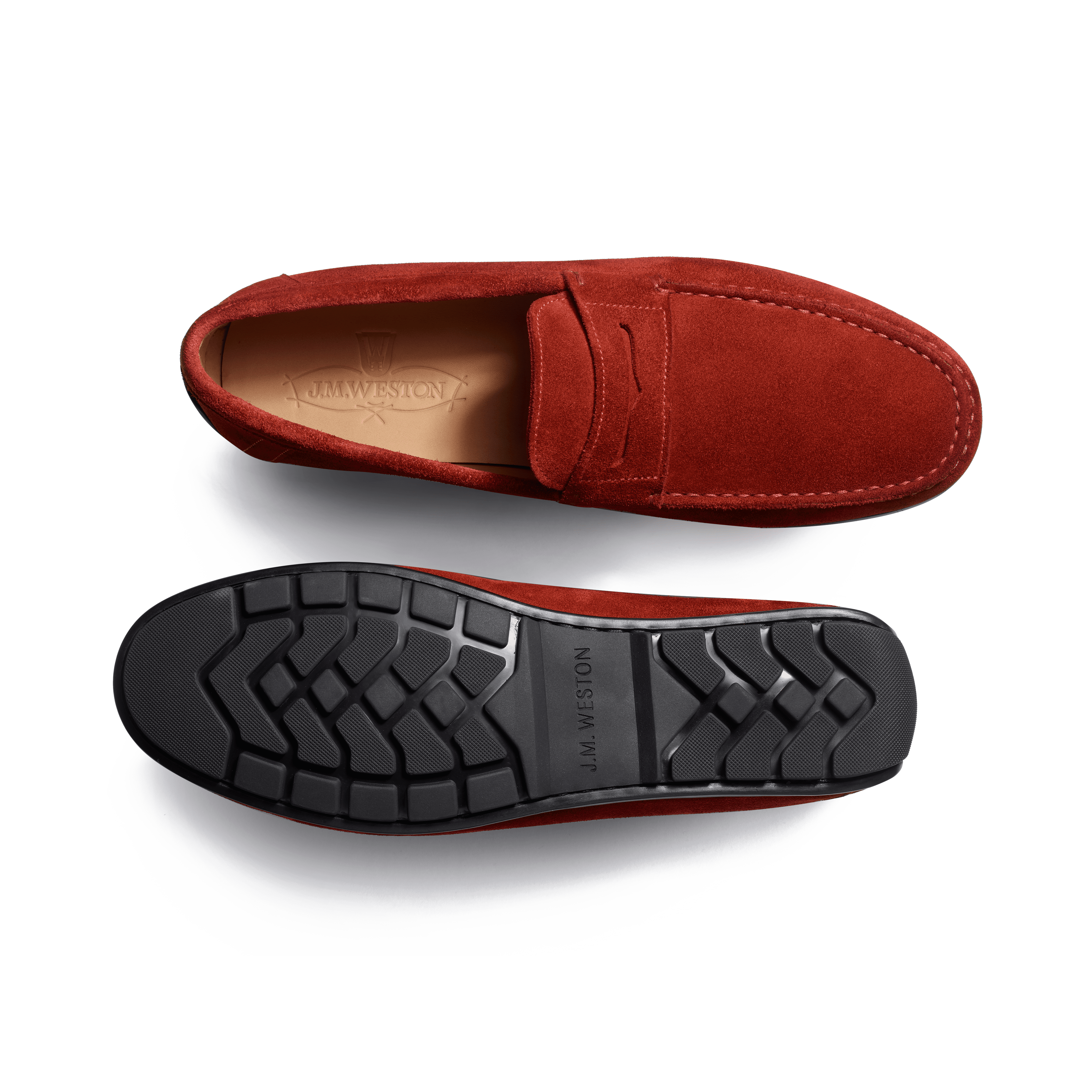 Mens red driving shoes shop