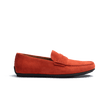 Car Shoe Warning [men orange suede leather]