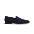 Woogie loafer [Men Navy suede calfskin]