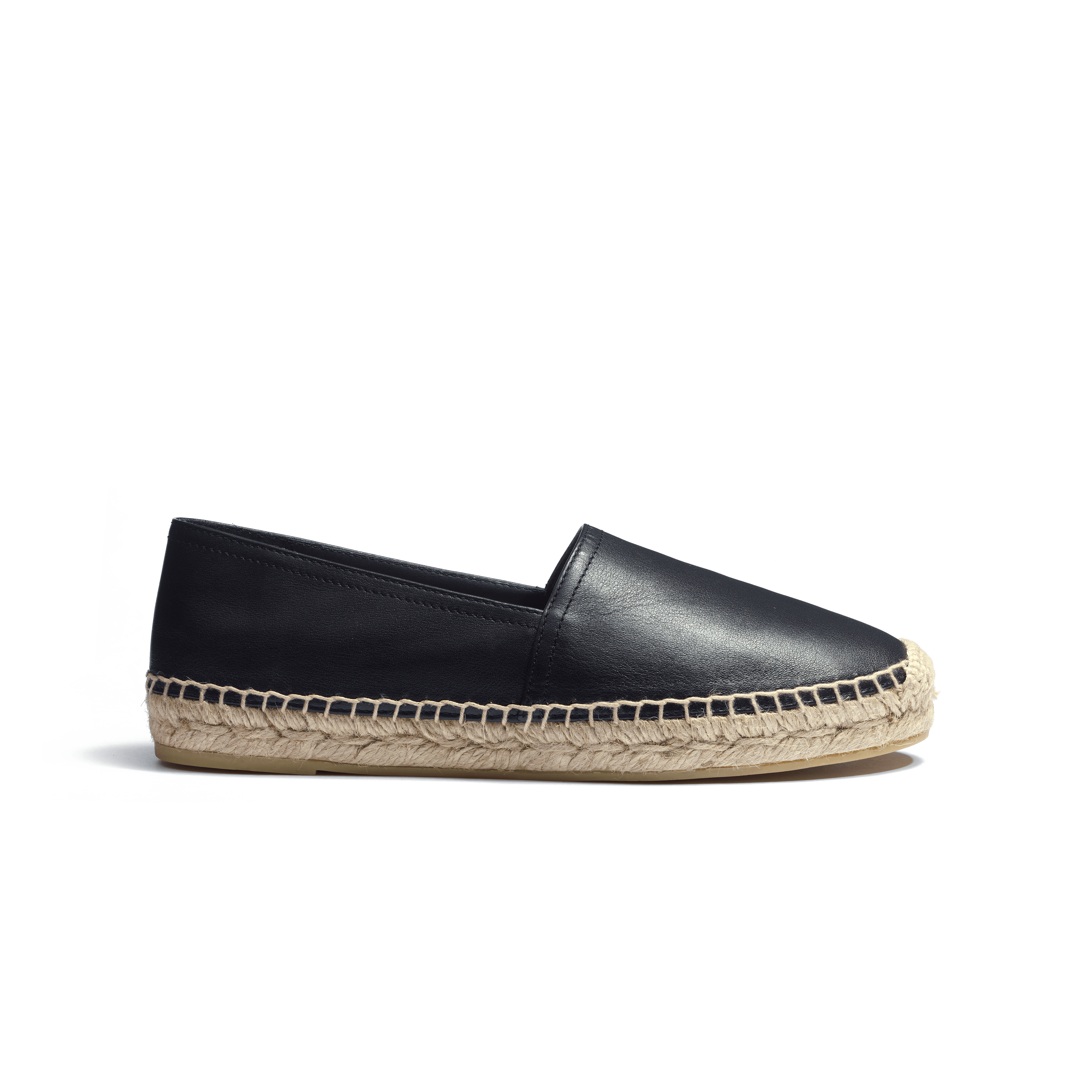Espadrille homme discount cuir noir