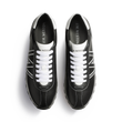 On My Way Sneaker[Men Black soft calfskin with white details]
