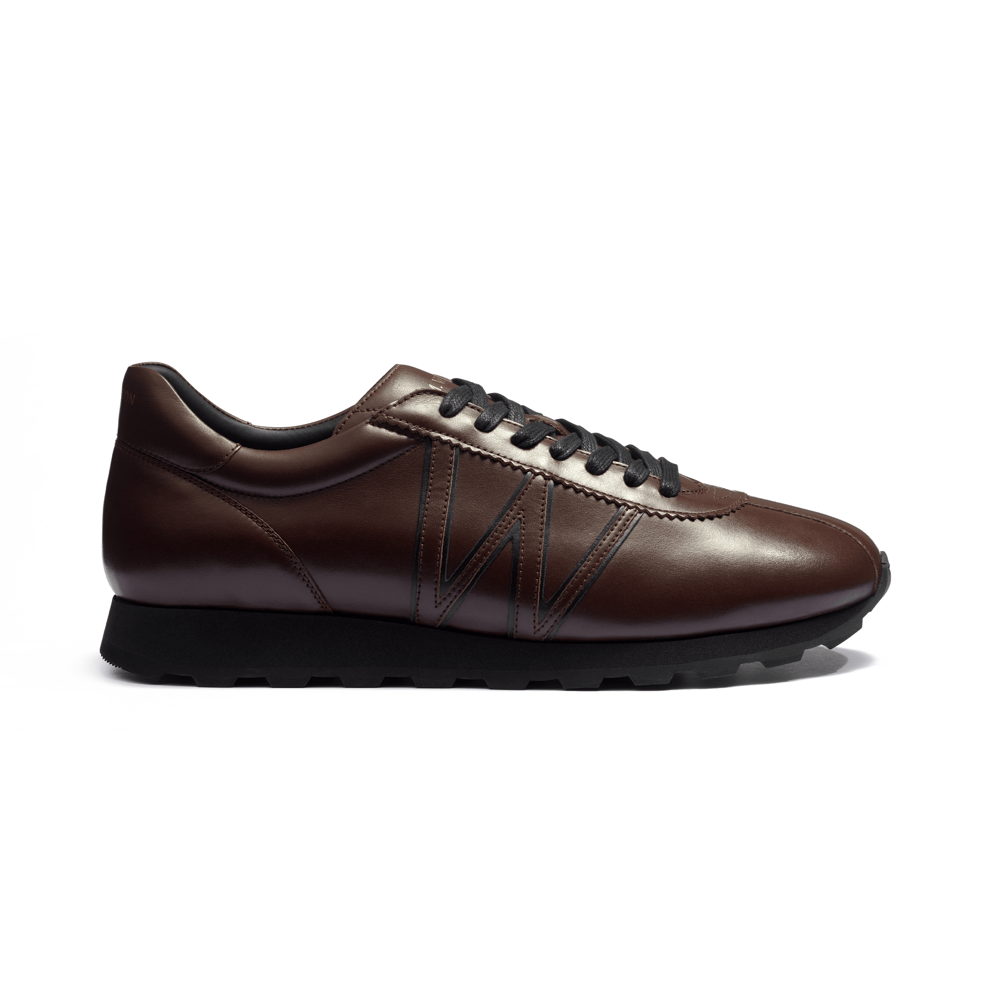 On My Way Sneaker[Dark Brown Sport Calfskin]