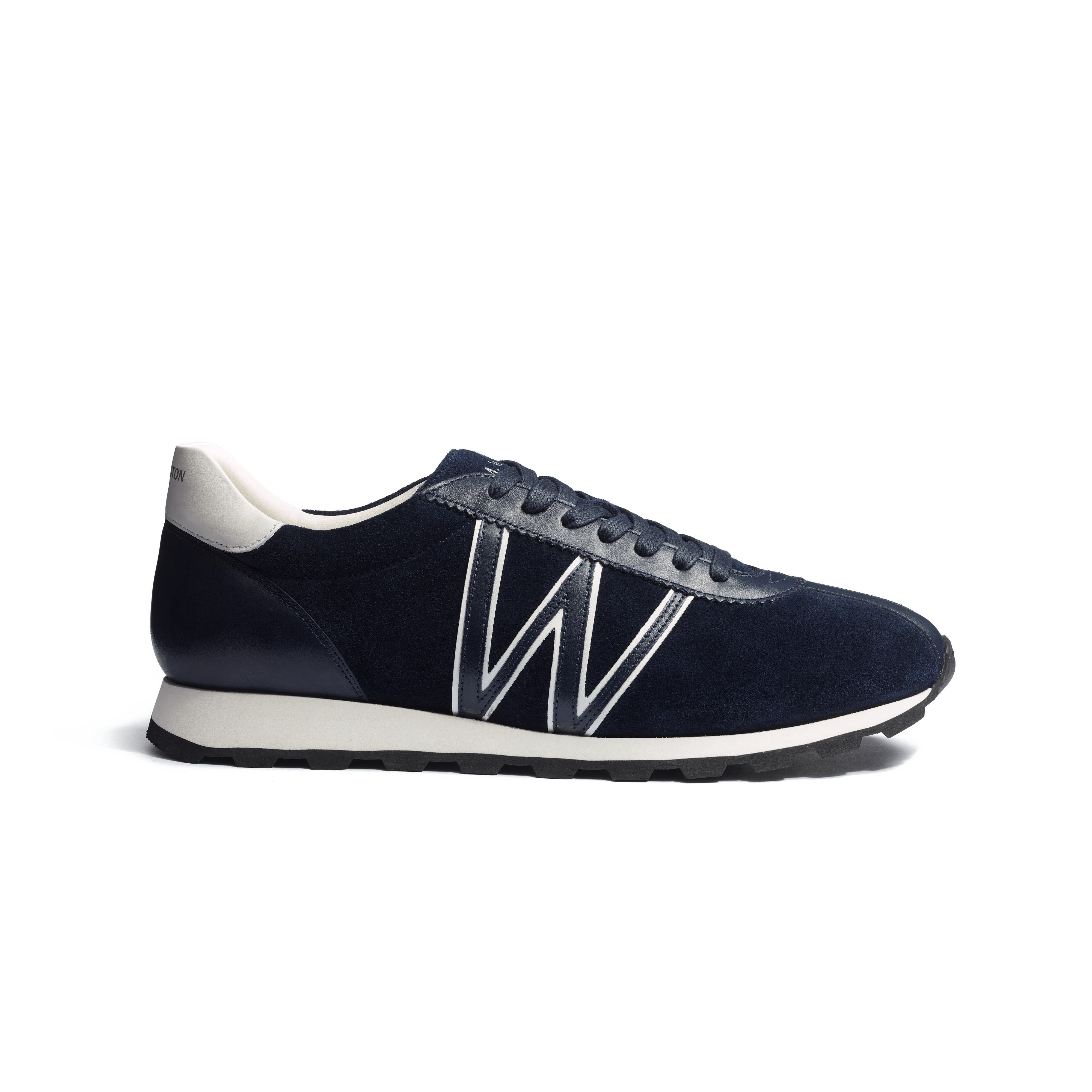 weston Basket On My Way en cuir velours bleu marine Magasin