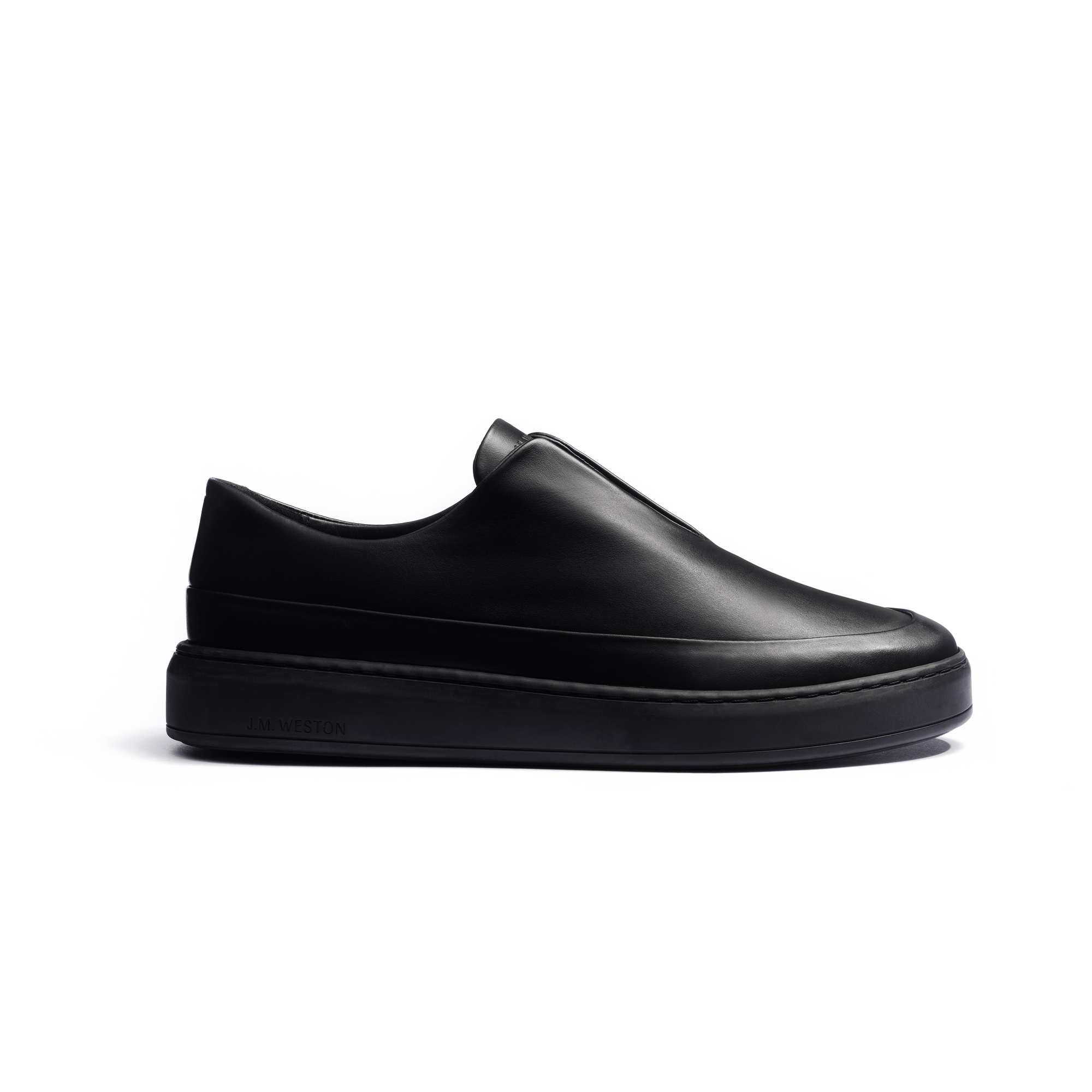 Basket On Time Canasta Elastique [cuir veau sport noir]