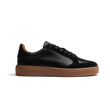 On Time Hirondelle Sneaker[Men black sport soft calfleather & black suede leather]