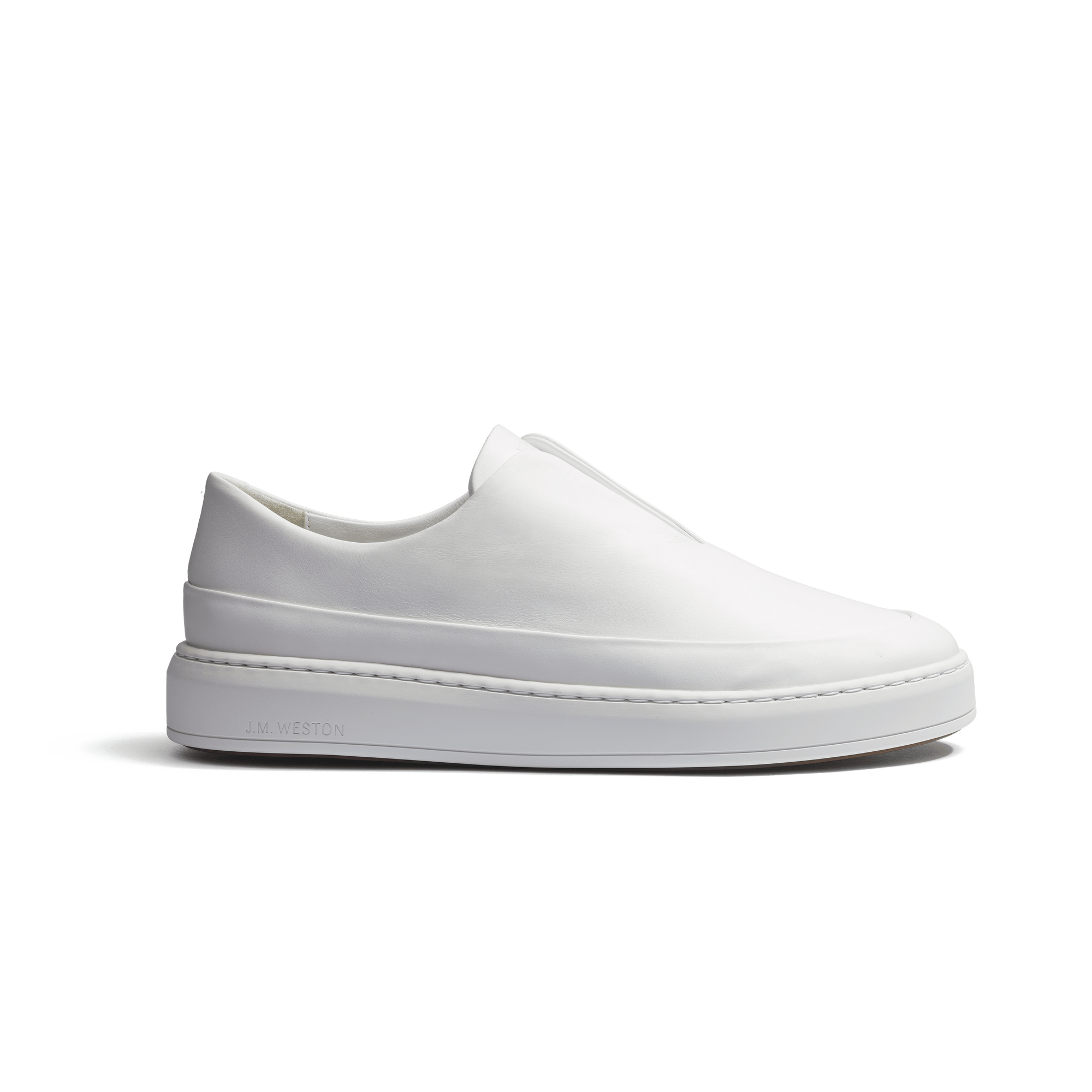 Basket On Time Canasta Elastique [cuir veau sport blanc]