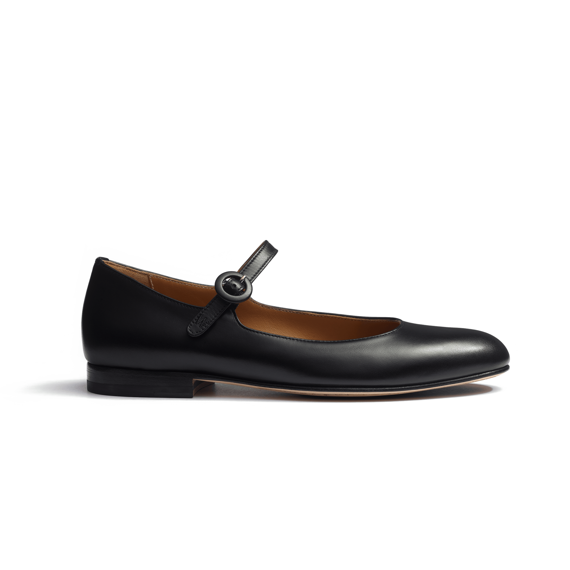 Mary Jane [Women Black Soft Calfskin]