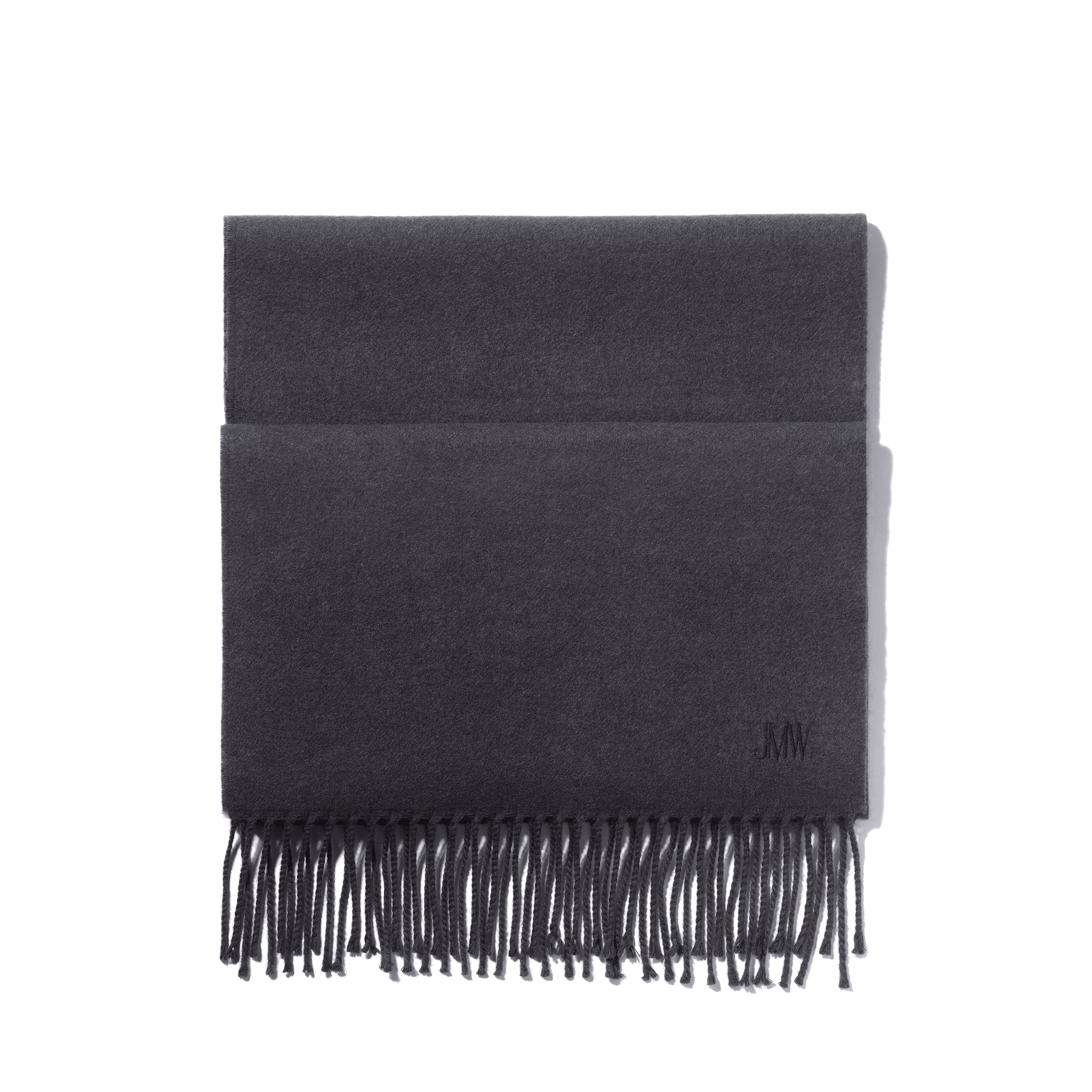 Echarpe cachemire uni[Cachemire gris asphalte]