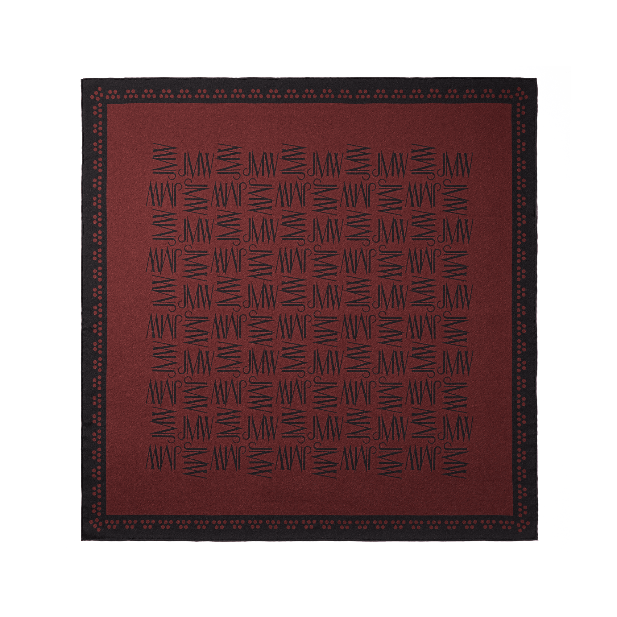 Carré de soie[Soie burgundy]