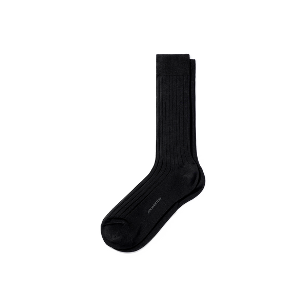 J.M. Weston Chaussettes Fil d'Ecosse courtes [Coton gris anthracite]