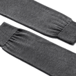 Chaussettes non côtelées courtes [Coton flanelle]
