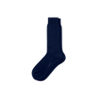 Unribbed Short Socks[Navy blue cotton]