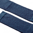 Chaussettes Monogramme Courtes [Polyester bleu jean]